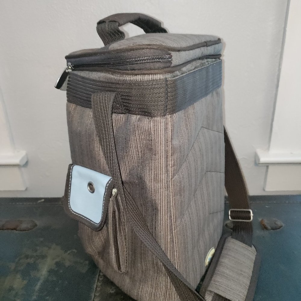 PICNIC TIME MERITAGE WINE & CHEESE TOTE INSULATED COOLER NEW W/O TAGS